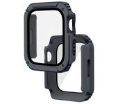 Protección Completa Cristal Templado Apple Watch Series 6 / 5 / 4 40mm gris