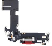 Conector Carga Lightning Micrófono Iphone 13 Recambio Rojo