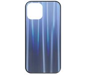 Funda Apple Iphone 12 Mini Holográfica Brillante Delgada Ligera Azul Oscuro