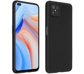 Carcasa Protectora Oppo Reno 4z De Silicona Flexible – Negro
