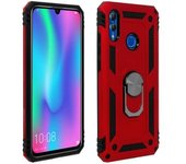 Carcasa Huawei P Smart 2019 Y Honor 10 Lite Anillo-soporte Magnético – Rojo