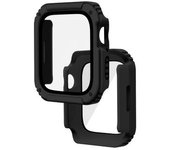 Protección Completa Cristal Templado Apple Watch Series 6 / 5 / 4 40mm negro