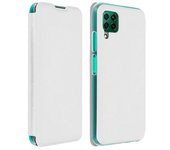 Funda Huawei P40 Lite Libro Cartera Flip Book Cover – Blanco