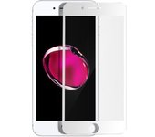 Cristal Templado 9h Biselado Para Iphone 7 Plus Y Iphone 8 Plus – Marco Blanco
