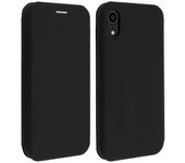 Funda Apple Iphone Xr Cartera + F. Soporte, Soft-touch – Negro