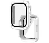Protección Completa Cristal Templado Apple Watch Series 6 / 5 / 4 40mm blanco