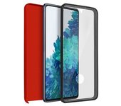 Carcasa Samsung Galaxy S20 Fe Silicona + Trasera Policarbonato – Rojo