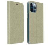 Funda Iphone 12 Pro Max Tarjetero Y Soporte Horizontal Vennus - Plata