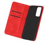 Funda Oppo A74 Folio Cartera Con Soporte - Rojo