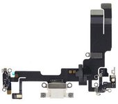 Conector De Carga Lightning Para Iphone 14 Con Micrófono Blanco