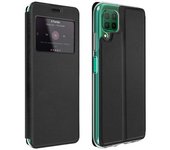 Funda Huawei P40 Lite Cartera Con Ventana F. Soporte - Negro
