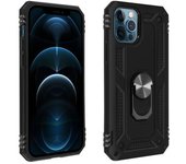 Carcasa Iphone 12 / 12 Pro Con Anillo-soporte Magnético – Negro