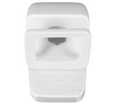 Soporte Escritorio Cargador Magsafe Apple Watch Style Ordenador Vintage Blanco