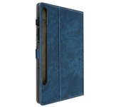 Funda Galaxy Tab S9 Y S9 Fe Cartera Multi-compartimento Azul Oscuro