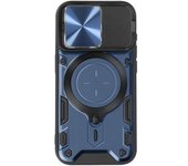 Funda Magsafe Para Iphone 15 Pro Protección Integrada Para La Cámara Azul