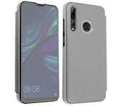 Funda Espejo Huawei P Smart Plus 2019 Tapa Translúcida F. Soporte - Plata