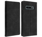 Funda Samsung Galaxy S10 Cartera Y F. Soporte – Negra