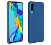 Carcasa Silicona Huawei P30 Semirrígida Mate Suave - Azul