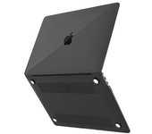 Funda Protectora Negra De Policarbonato Para Macbook Air 13 2020 / 2019 / 2018