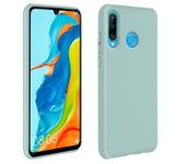 Carcasa Silicona Huawei P30 Lite Semirrígida Mate Suave - Verde