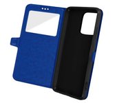 Funda Iphone 13 Pro Ventana Doble Soporte Vídeo Azul