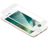 Protector Iphone 6 / 6s Cristal Templado 3d Full Cover Biselado Y Blanco