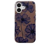 Funda Magsafe Para Iphone 16 Elegante Motivo Velvet Night