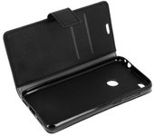 Funda Libro Billetera Para Huawei P8 Lite (2017)/honor 8 Lite - Negra