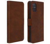 Funda Samsung Galaxy A51 Función Monedero Y Soporte – Marrón