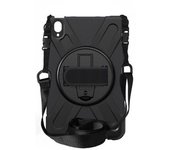 Funda Lenovo Tab P11 Pro Híbrida Asa Giratoria Bandolera Soporte Negro