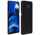 Carcasa Oppo Reno 2 Protectora Aspecto Cuero Agrietado - Negro