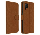 Funda Huawei P40 Lite Libro Billetera F. Soporte – Marrón