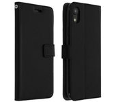 Funda Iphone Xr Libro Cartera Función Soporte – Negra