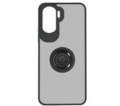Carcasa Honor 90 Lite Bimaterial Anillo Soporte Vídeo Negro