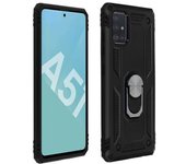 Carcasa Samsung Galaxy A51 Con Anillo-soporte Magnético – Negro