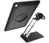 Soporte Escritorio Con Carcasa Ipad 2018 Y 2017 9.7 Giratorio Altura Regulable
