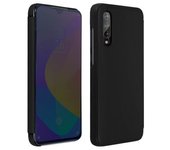 Funda Efecto Espejo Xiaomi Mi 9 Lite Translúcida F. Soporte - Negro