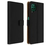 Funda Billetera Para Huawei P40 Lite Cuero Auténtico F.soporte – Negro