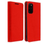 Funda Samsung Galaxy S20 Plus De Piel Y Cartera Con F. Soporte – Rojo