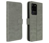 Funda Samsung Galaxy S20 Ultra Libro Billetera F. Soporte – Gris