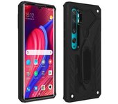 Carcasa Xiaomi Mi Note 10 Y 10 Pro Protectora Híbrida F. Soporte – Negro