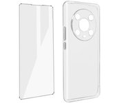 Carcasa Honor Magic4 Pro Silicona Flexible Film Cristal Templado 9h