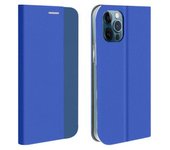Funda Iphone 12 Pro Max Cartera Cierre Y F.soporte Soft-touch – Azul