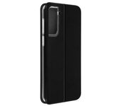 Funda Samsung Galaxy S21 Plus Tarjetero Soporte Vídeo Acabado Satinado Negro