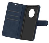 Funda Vintage Para Xiaomi Redmi Note 9t 5g Tarjetero Soporte - Azul Oscuro