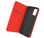 Funda Samsung A52 / A52 5g / A52s Tarjetero Soporte Vídeo Cuero Rojo
