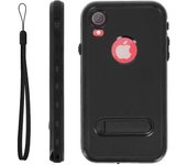Carcasa Soporte Iphone Xr Ip68 Impermeable 2 Metros Redppeper – Negro