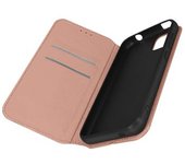 Funda Con Tarjetero Y Soporte Para Vídeo -wiko Y52 Rosa