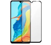 Cristal Templado 9h Biselado Para Huawei P30 Lite – Marco Negro
