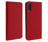Funda Samsung Galaxy A70 De Piel Auténtica Y Cartera Con F. Soporte – Rojo